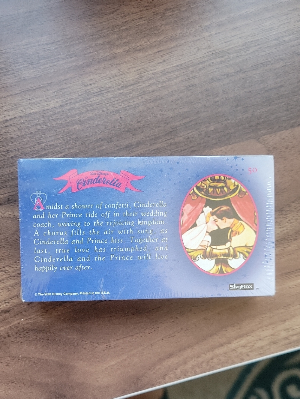 Vintage Sealed 1995 Skybox Cinderella Limited Edition Trading Card Set